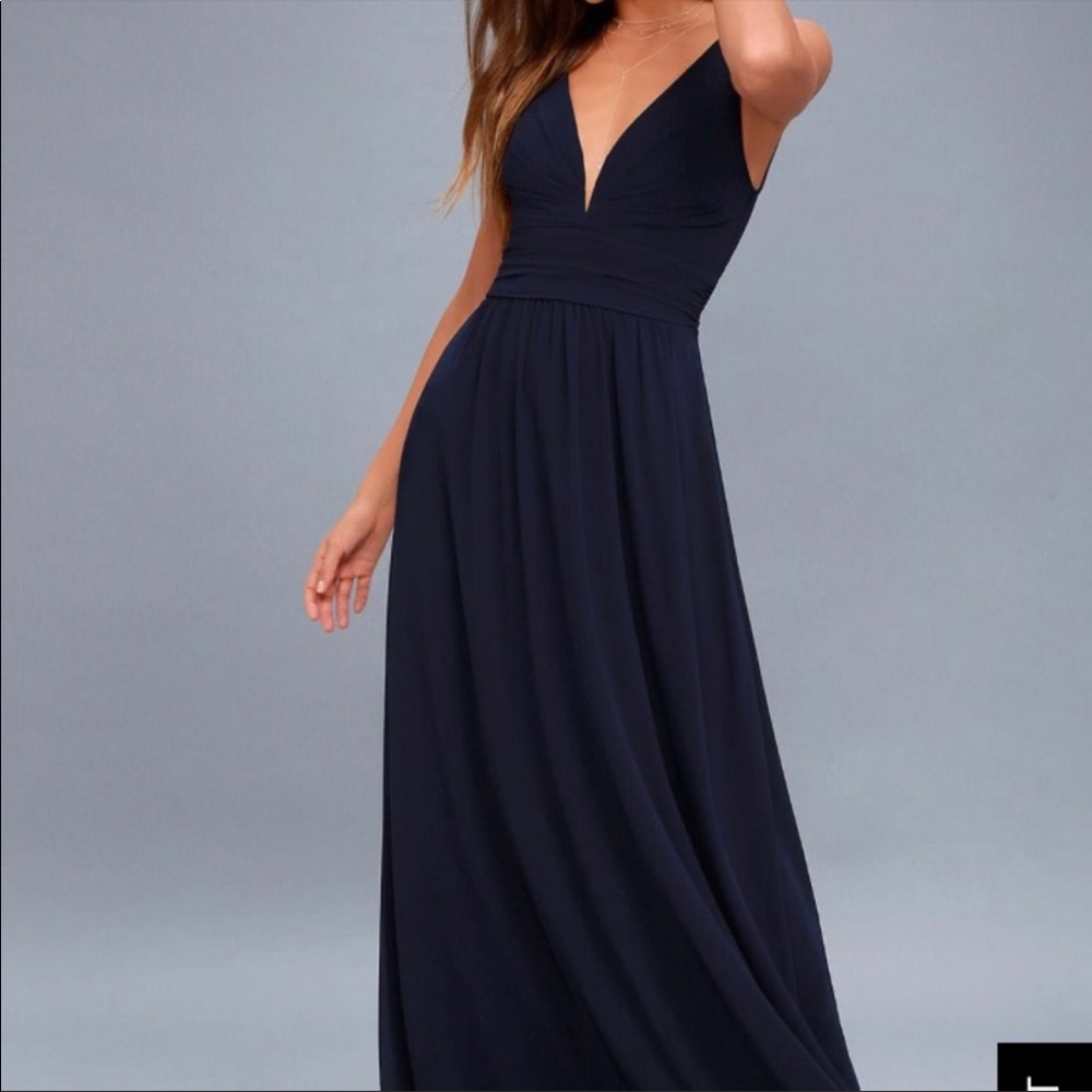 Lulu’s “leading role” dress - Navy